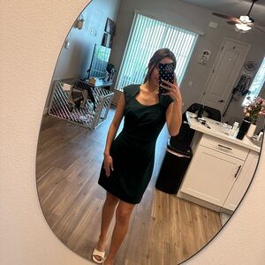 Calvin Klein Dark Green Mini Dress